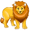 Gif animé lion oreilles